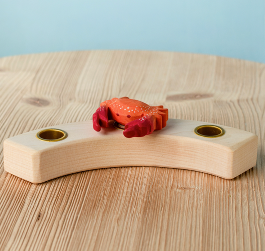 BumbuToys Houten Feestkrans beeldje Krab