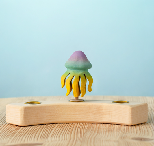 BumbuToys Houten figuur voor feestkroon Kwallen