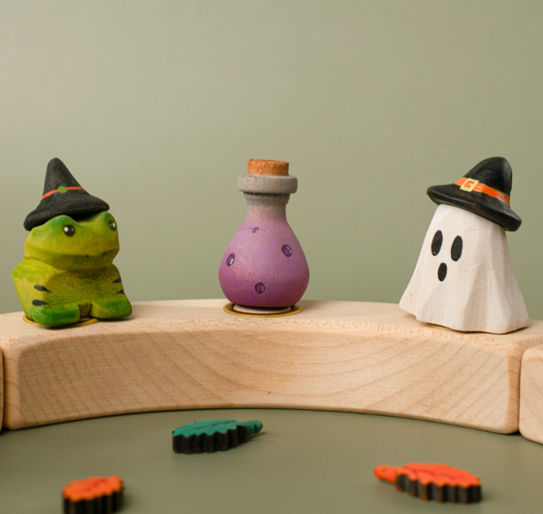BumbuToys Houten feestkroonfiguur Magische drank