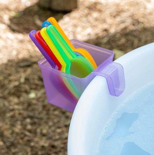 Tickit Regenboog Transparante Gekleurde Potten - Set van 6 (Kopie)