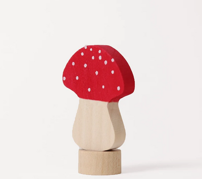 Houten champignonfiguur GRIMM's