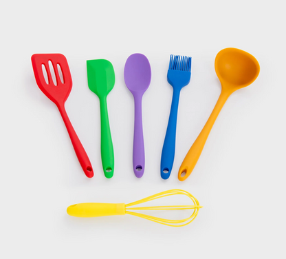 Tickit Modderkeuken Gereedschap Regenboog - Set van 6