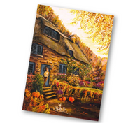 Ansichtkaart Pompoenchalet - Illustratrice E. Bennink