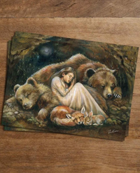 Ansichtkaart - Esther Iris - Hibernation
