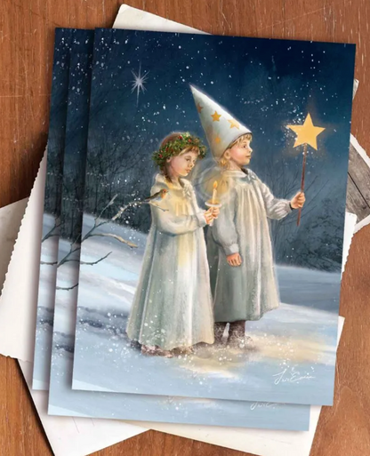 Ansichtkaart - Esther Iris - Little lights of Lucia