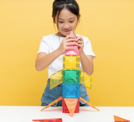 Connetix Light Rocket - Lichtraket magnetisch speelgoed - 30 stuks
