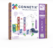 Connetix knikkerbaan met launcher - 47-delig