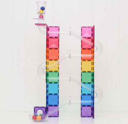 Connetix Tegels Knikkerbaan Bright Colors - Set van 114 