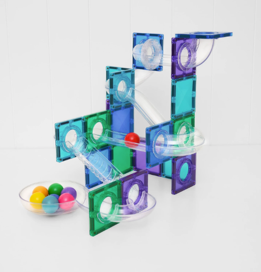 Connetix Tegels Knikkerbaan Bright Colors - Set van 114 