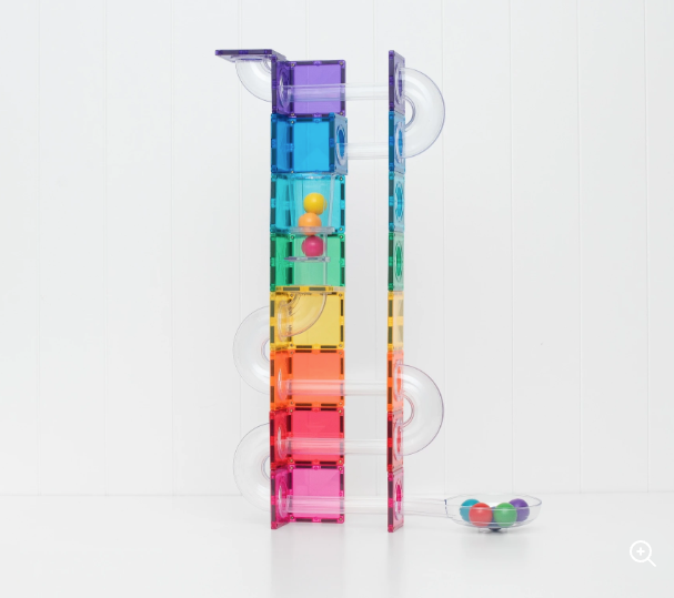 Connetix Tegels Knikkerbaan Bright Colors - Set van 114 
