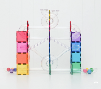 Connetix Tegels Knikkerbaan Bright Colors - Set van 114 