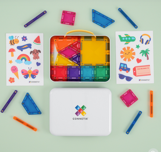 Connetix Reismagnispeelgoed Mini Pack - 32 stuks