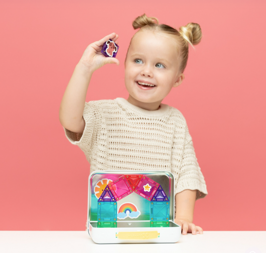 Connetix Reismagnispeelgoed Mini Pack - 32 stuks