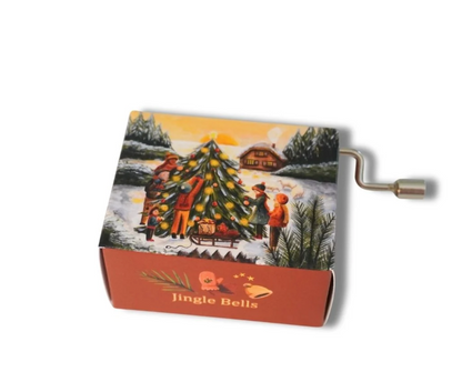 E. Bennink Mini-speeldoosje met slinger - Jingle Bells