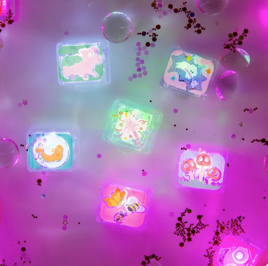 Glo Pals Lichtgevende blokken Prinses Ida - Set van 6