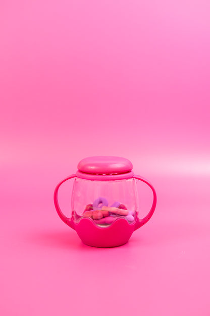 Glo Pals Mini Bouteille sensorielle Rose avec Fillers