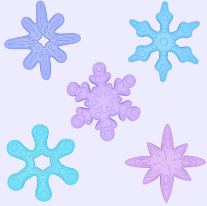 Glo Pals Mini Bouteille sensorielle Winter avec Fillers