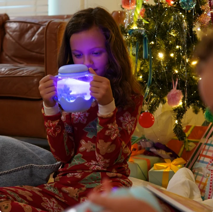 Glo Pals Mini Bouteille sensorielle Winter avec Fillers