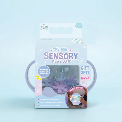 Glo Pals Mini Bouteille sensorielle Winter avec Fillers