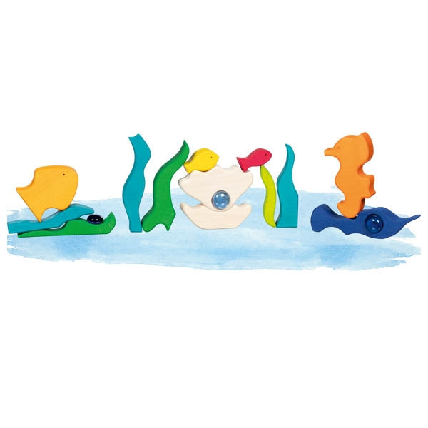Goki Evolutie Puzzel en Bouwspel Marine Licht