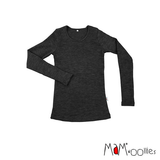 MaM T-shirt Dames lange mouwen van wol - Verschillende kleuren