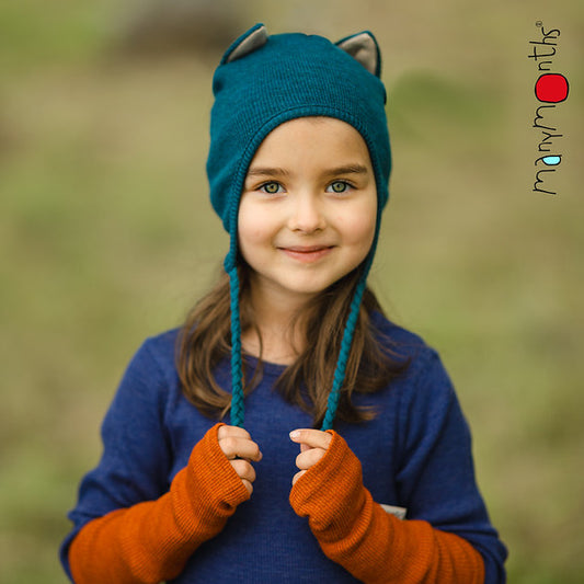 MANYMONTHS Kitty Beanie Muts van wol - diverse kleuren
