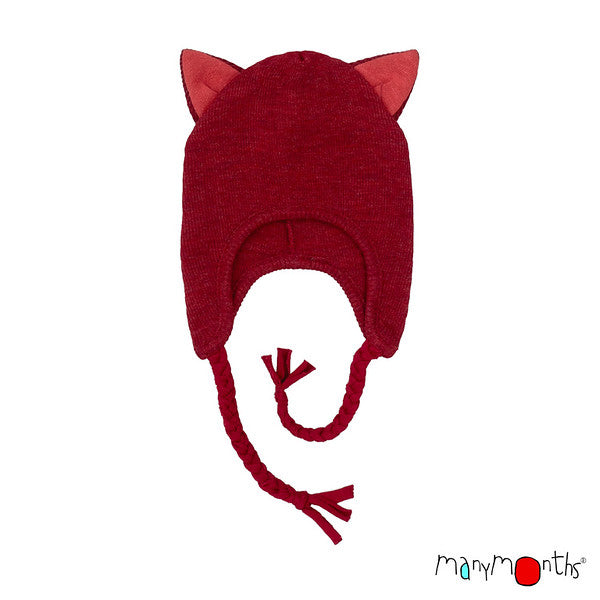 MANYMONTHS Kitty Beanie Muts van wol - diverse kleuren