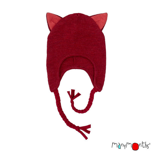 MANYMONTHS Kitty Beanie Muts van wol - diverse kleuren
