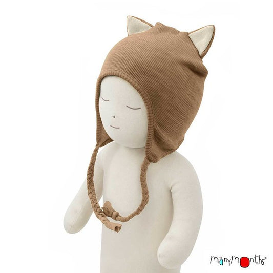 MANYMONTHS Kitty Beanie Muts van wol - diverse kleuren
