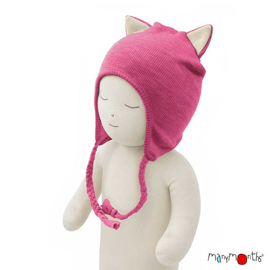 MANYMONTHS Kitty Beanie Muts van wol - diverse kleuren