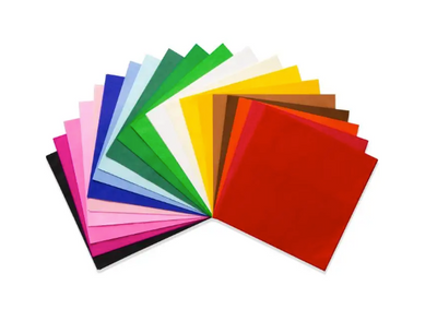 Mercurius Gekleurd zijdepapier FSC 16 x 16cm - 20 kleuren - 240 vellen