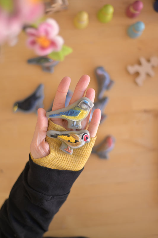 Vogels Sensorische Stenen Set van 8 Yellow Door