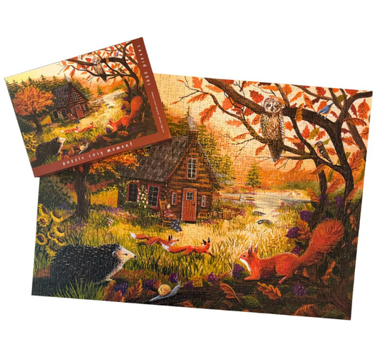 Puzzel Cosy Moment - 1000 stukjes Illustratrice E. Bennink