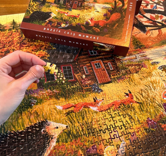 Puzzel Cosy Moment - 1000 stukjes Illustratrice E. Bennink