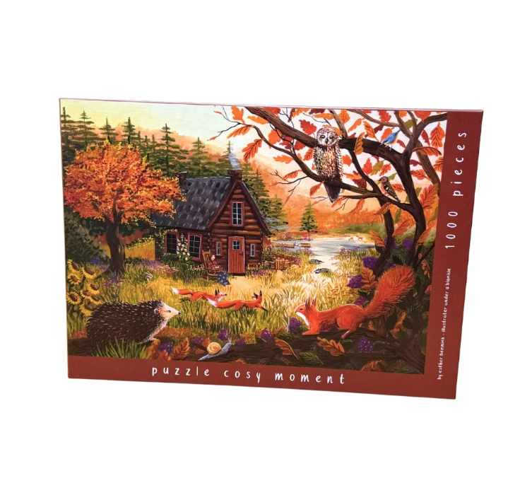 Puzzel Cosy Moment - 1000 stukjes Illustratrice E. Bennink