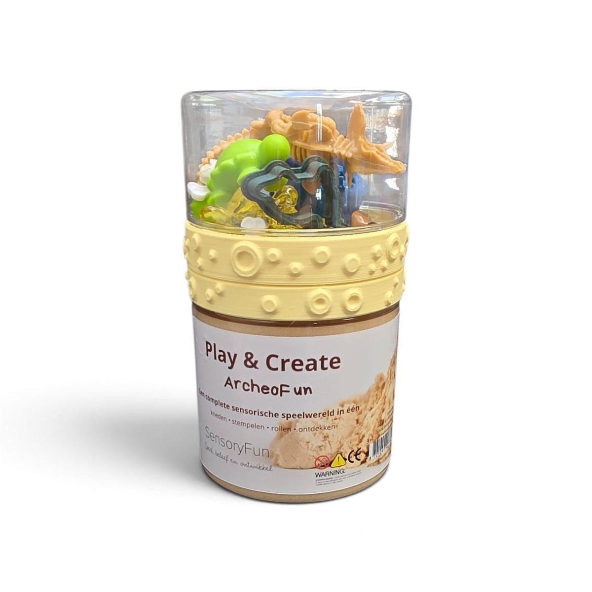 Sensoryfun Play & Create ArcheoFun - Complete set magisch zand en accessoires