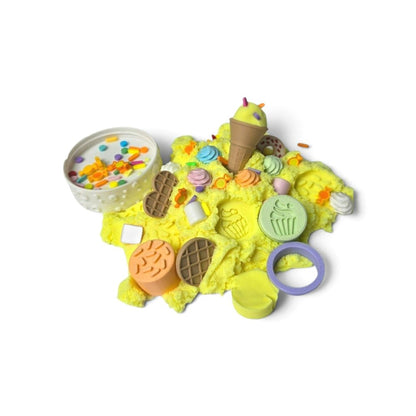 Sensoryfun Play & Create BakingFun - Complete set magisch zand en accessoires