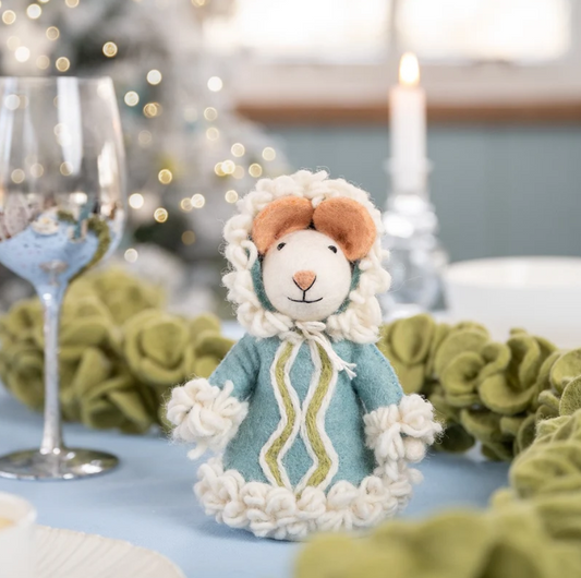 Wintermuis van wolvilt - Sjaal met Verhaal