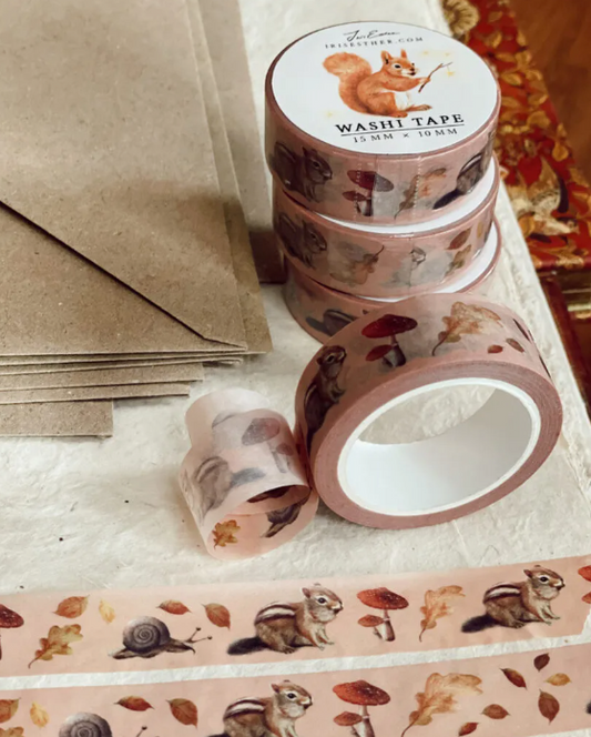 Washi Tape Enchanted Forest - Illustratrice Esther Iris
