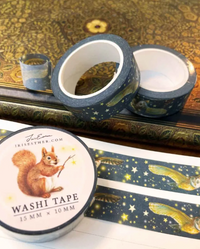 Washi Tape Owl and Stars - Illustratrice Esther Iris