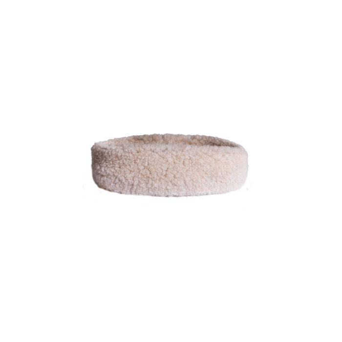 Alwero Bandeau pour cheveux en laine Dijon - Sable