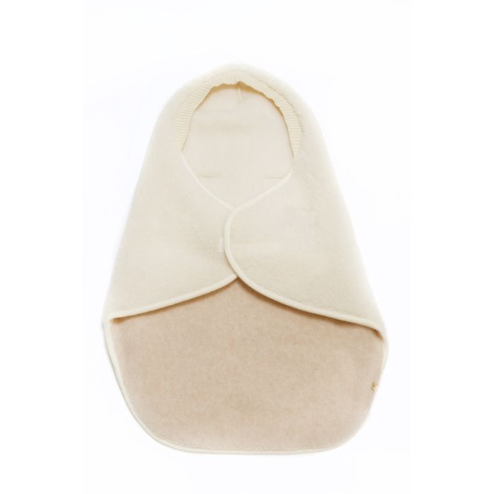 Alwero Couverture enveloppante en laine Wingy Duo - Beige