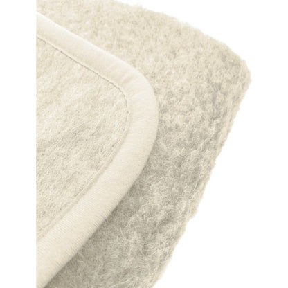 Alwero Couverture en laine Thumbled Naturel - Divers dimensions