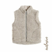 Alwero Gilet sans manche en laine Walker Junior - gris clair