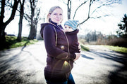 Angel Wings Hoodie de portage Marron