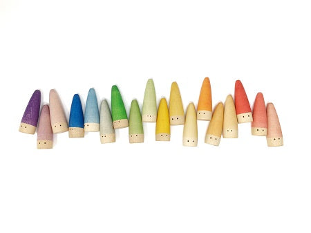 18 Bonhommes Bâtonnets Grapat - Jouets Libres