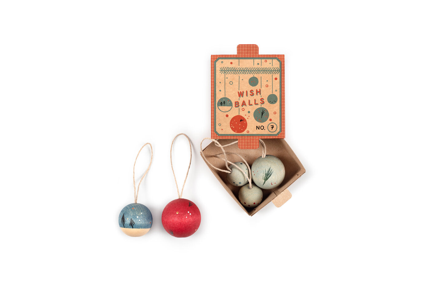 Grapat N° 7 Wish Balls Décorations de Noël