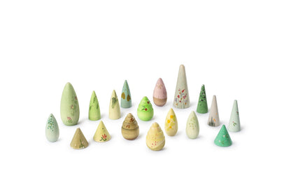 Grapat Forest Tree - Lot de 18