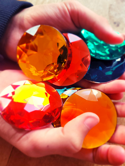Bauspiel Pierres brillantes Géants 10 pièces