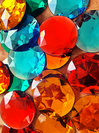 Bauspiel Pierres brillantes Géants 25 pièces